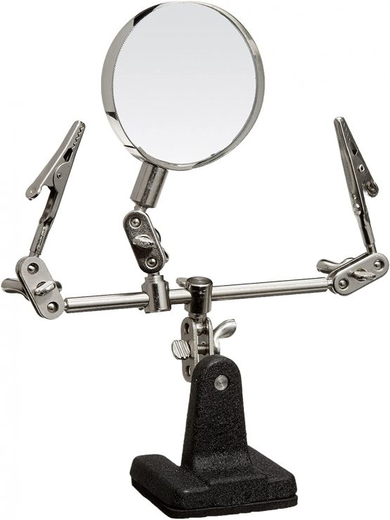 InLine® 43046 Third Hand with Magnifying Glass
