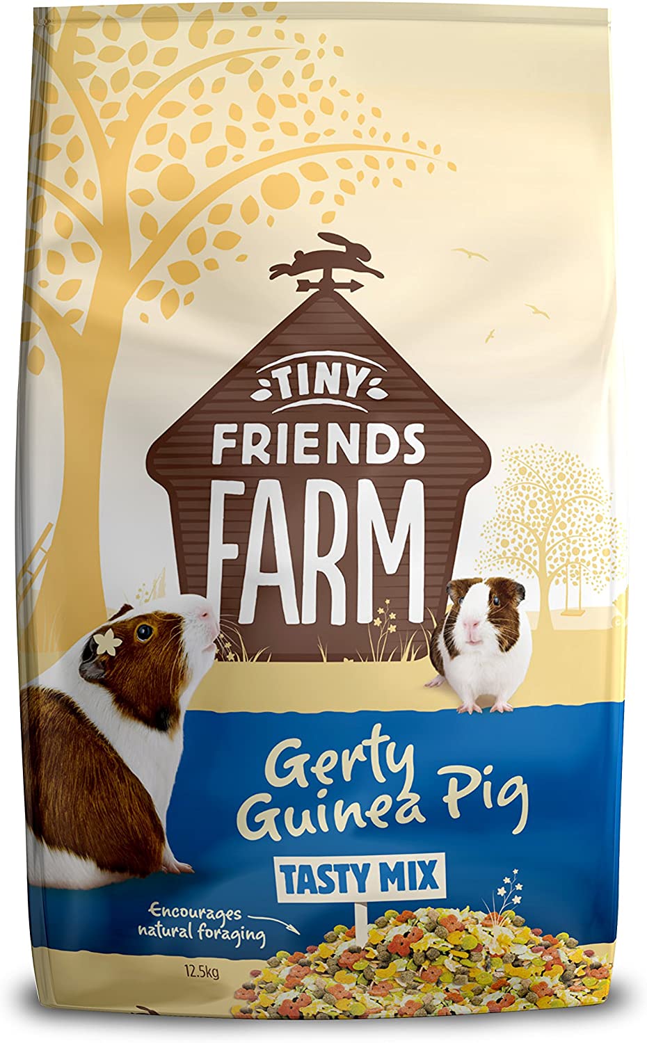 Supreme Tiny Friends farm Gerty Guinea Pig Tasty Mix, 12.5 kg, transparent, 12.5 kg (Pack of 1) - Image 3