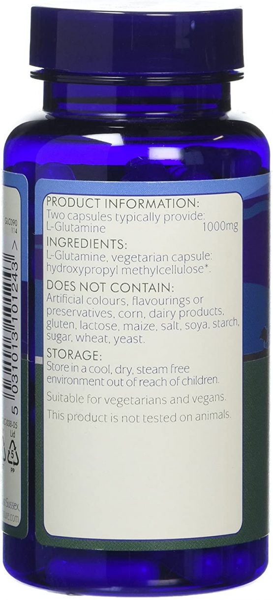 Higher Nature Glutamine Pack of 90 - Image 2