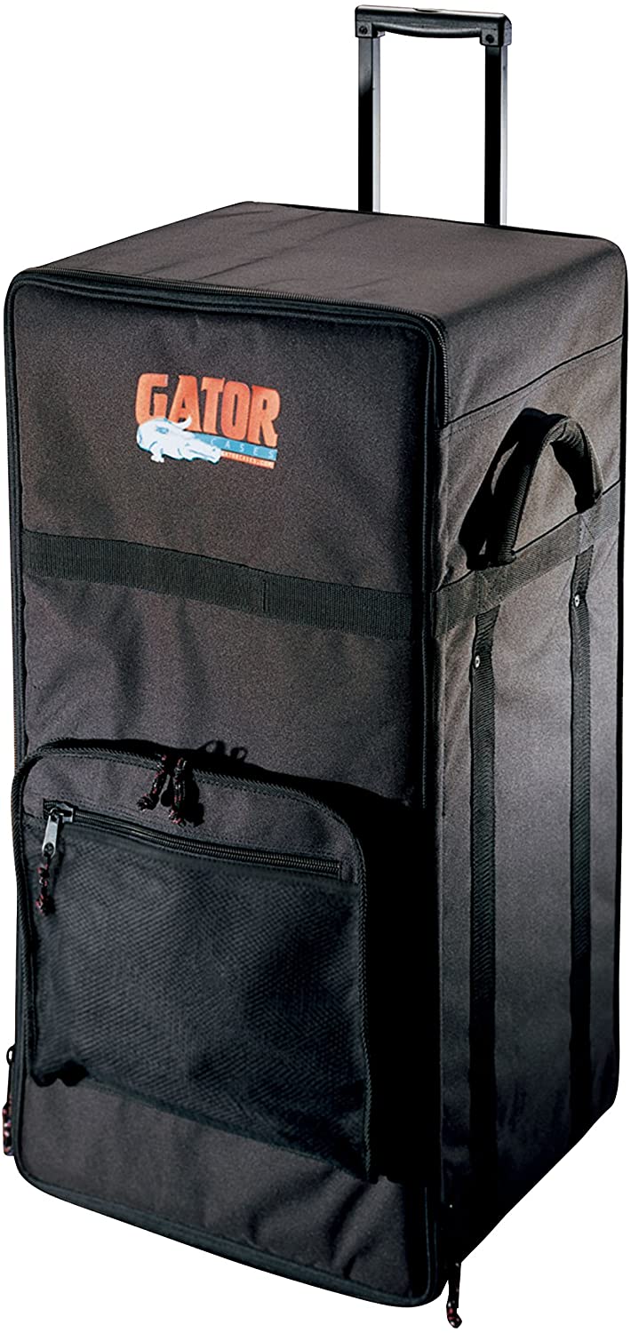 Gator G-901 Wooden Case with Wheels and Tow Handle for Amp Heads, black, Marshall-Kopfräder