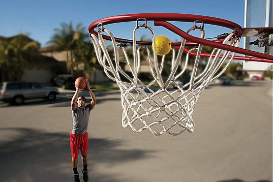 SKLZ Basketball Shooting Target, Accuracy Training, Quick Set Up, Yellow - Image 4