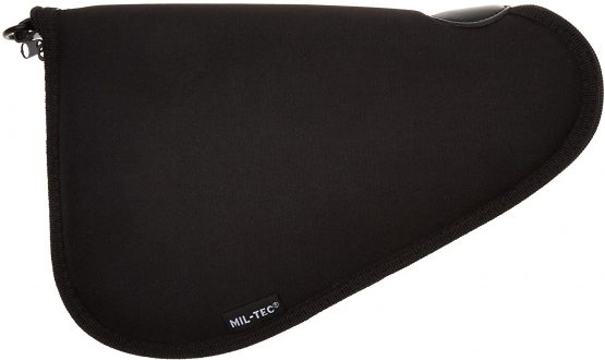 Mil-Tec Tactical small, padded, gun security case with zip, black