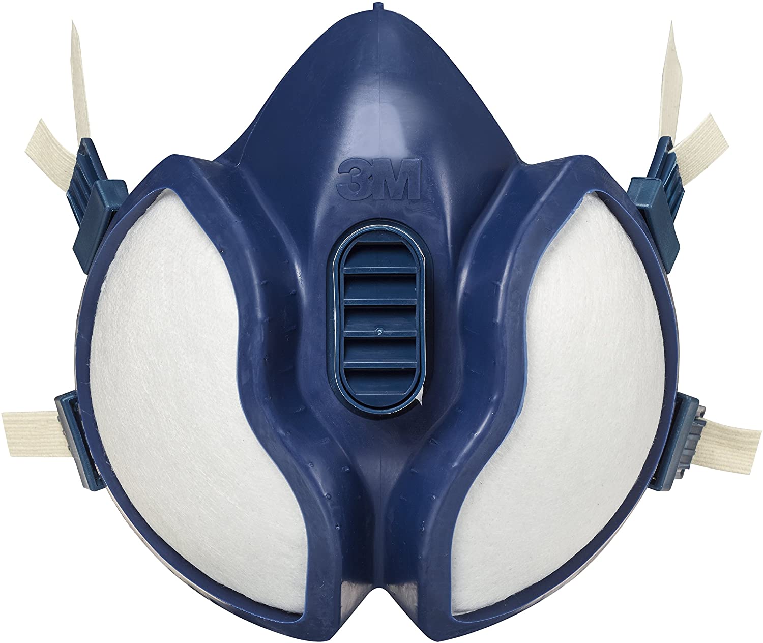 3M Spray Paint Respirator 4251+, A1P2, Maintenance Free Half-Mask, Against Organic Gases And Vapours, 1 Pack,Blue
