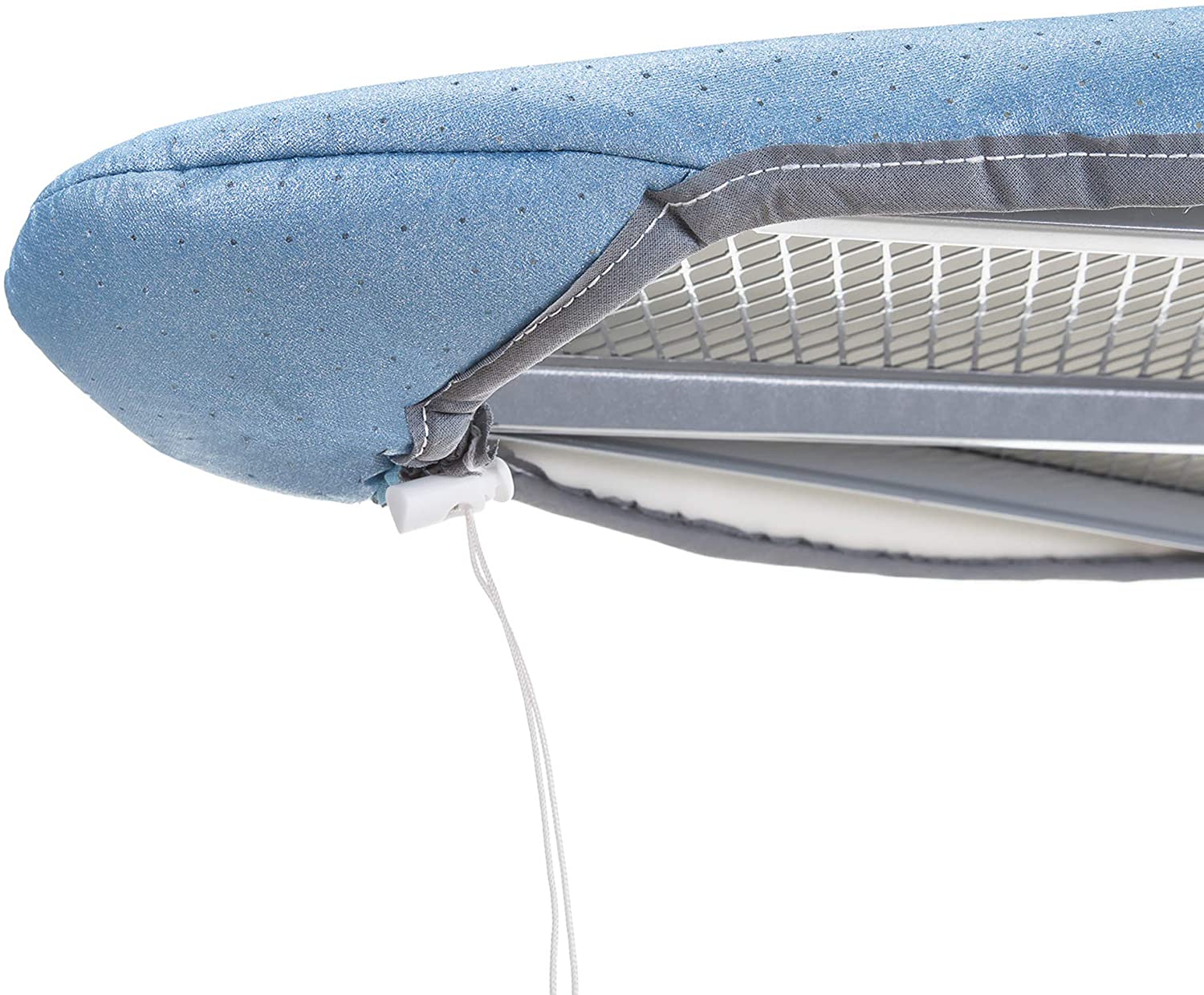 Minky Deluxe Reflector Ironing Board Cover, Ironing Board Covers 122 x 38 cm, Drawstring & Extra Thick Felt Pad, 100% Cotton - Image 3