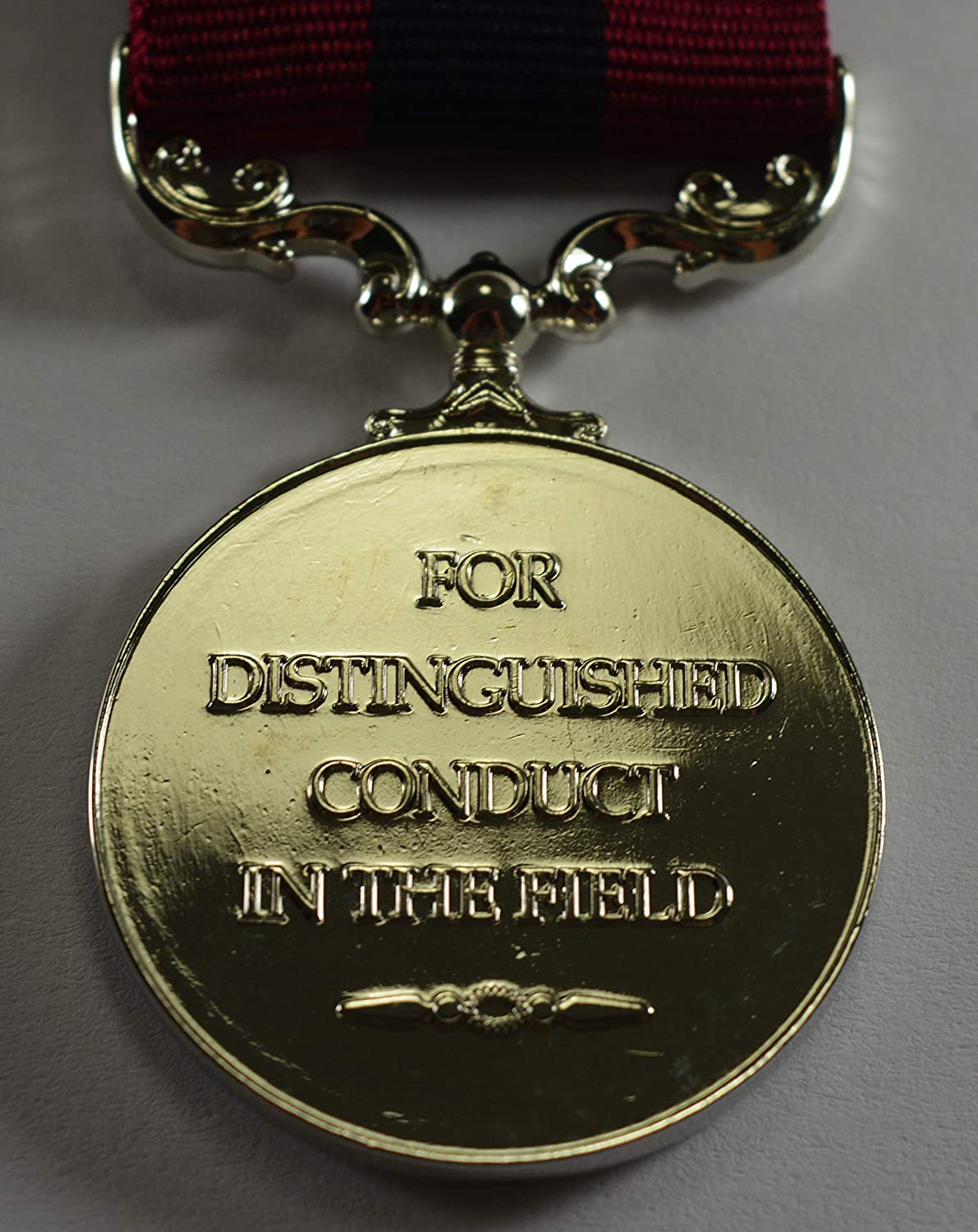 The Commemorative Coin Company Silver Full Size Replica WW1 George V Distinguished Conduct Medal with Ribbon - Image 3