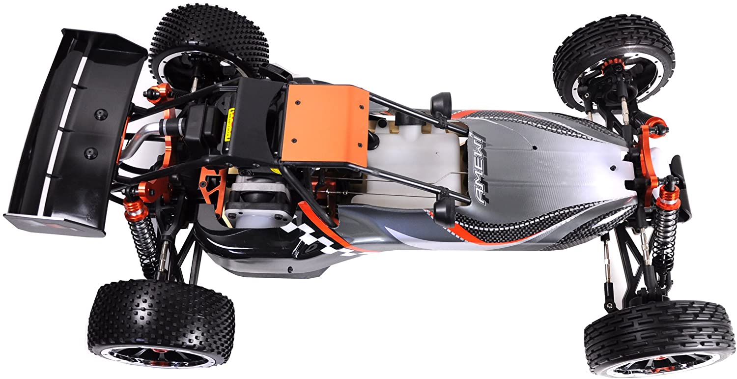Amewi Pitbull 22060 Buggy 1: 5 x M, 30 cm/2.4 GHz - 2WD, Black, 11.81 x 18.9 x 10.63 inches - Image 2