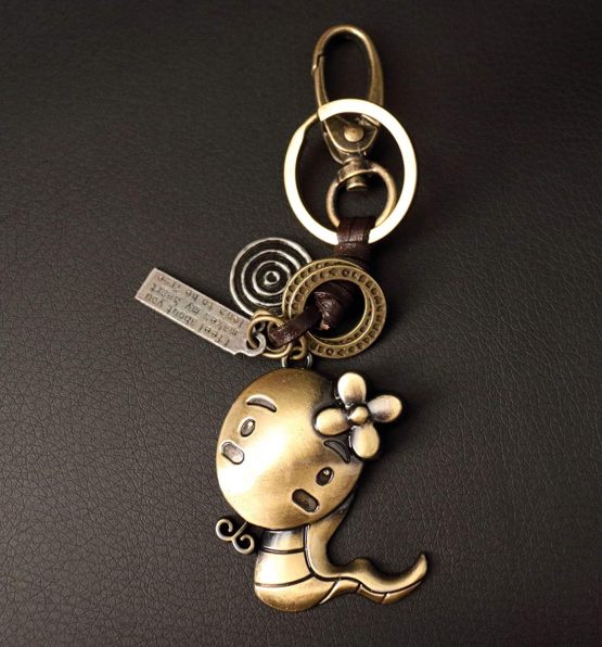 AuPra Funny Snake Leather Women KeyRing Gift Idea Girlfriend Best Friend Home KeyChain Mum Sister Teacher Handbag Charm Key Ring Lady Nanny Car Pendant - Image 2
