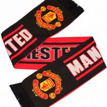 Manchester United FC Official Crest Design Named Scarf