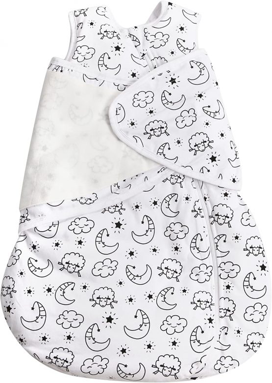 Kiddough 100% Cotton Foldable & Washable Baby Sleeping Bag (0–12M)