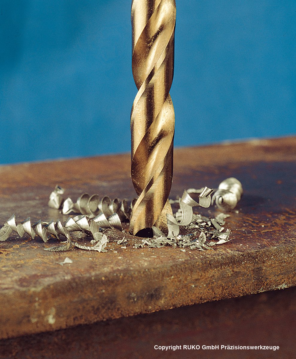 Ruko's Terrax A215215 Twist Drill Bit Cobalt, 25 Pieces, Sheet Steel Cassette - Image 2