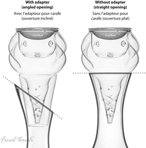 Final Touch Conundrum Aerator for Wine Decanters - Image 4