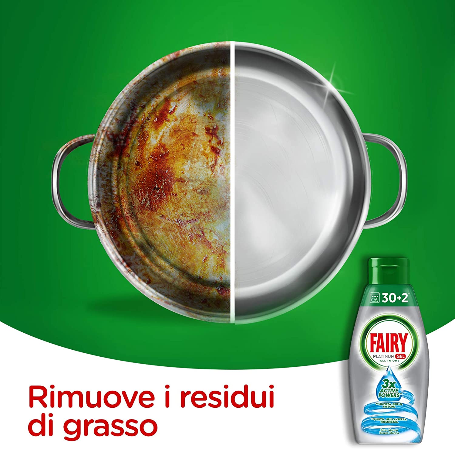 Fairy Dishwasher Detergent Gel 650 ml BigaMart