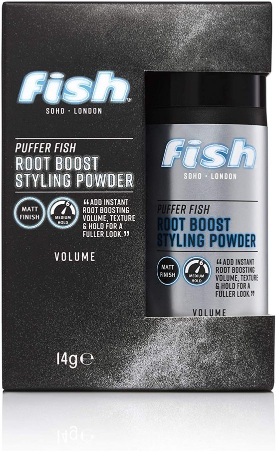 Fish Volume Puffer Fish Root Boosting Styling Powder - The Instant Root Booster 1 x 14g