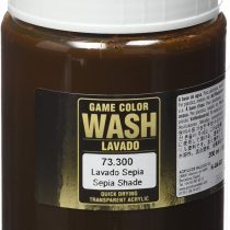 Vallejo Game wash- Dipping Formula, 200 ml - Sepia