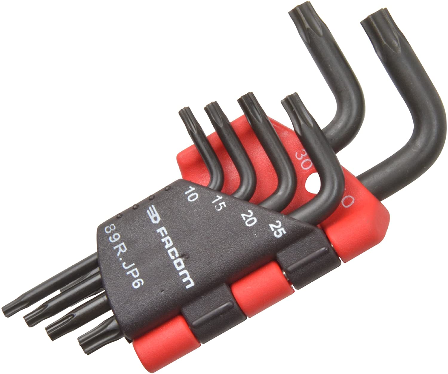 Facom FCM89RJP6 89R.JP6 10 - 40mm Hex Key Set including Long Resistorx (6 Pieces), Multicolor - Image 2