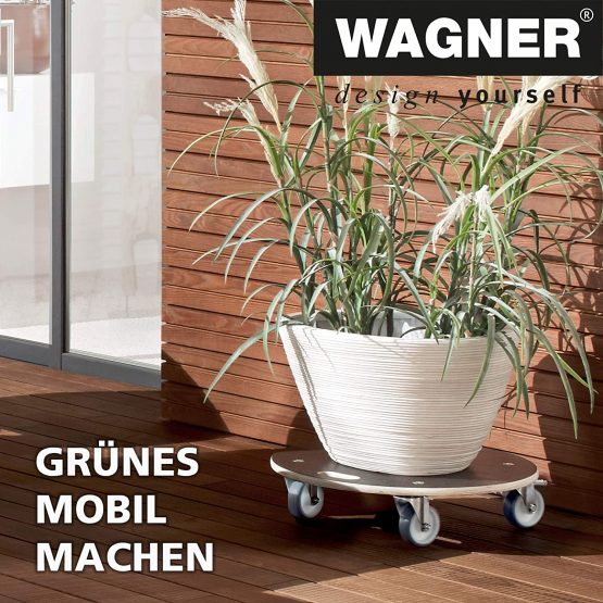 WAGNER Multi Roller Maxigrip Sottovasi With Wheels - Image 2