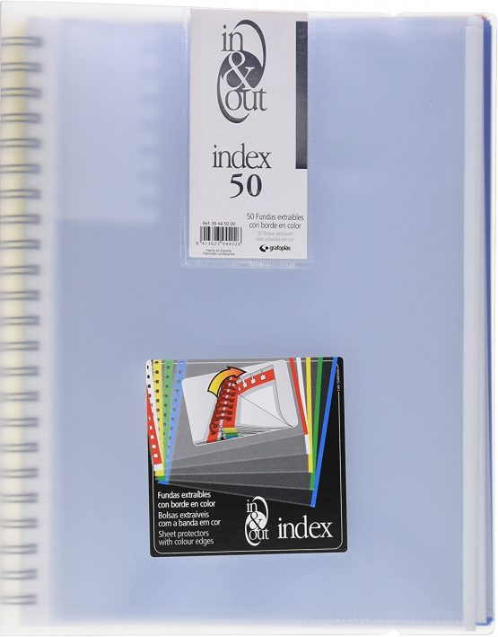 grafoplas – 50 Sleeves, A4 Folder A4 colourless