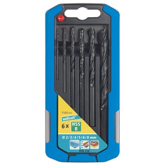 wolfcraft 7105000 HSS Twist Drills