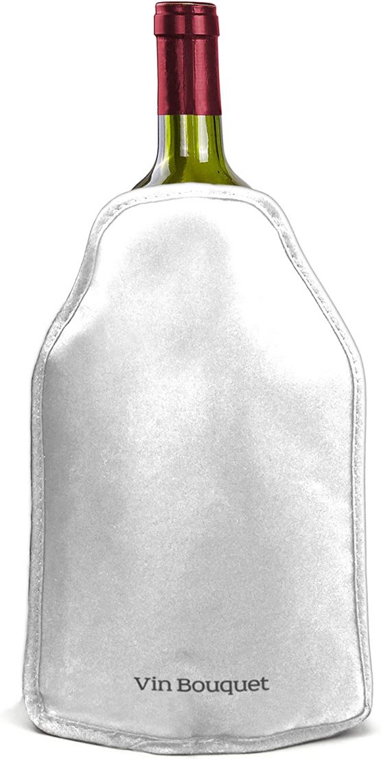 Vin Bouquet FIE 051 Silver cooler bag. Patented anti-slip system. Side elastics for a perfect fit - Image 3