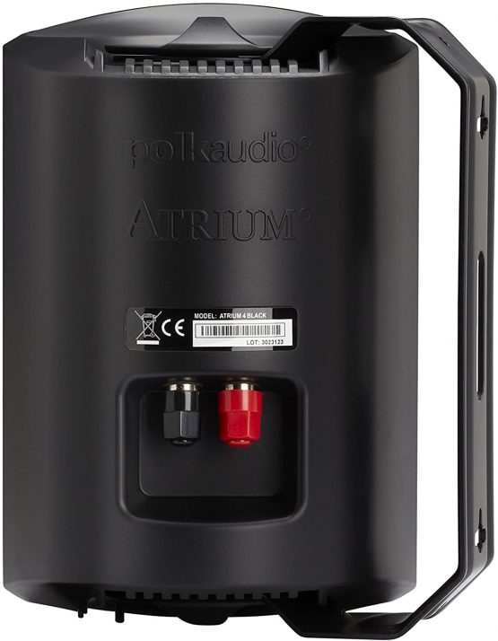 Polk Audio Atrium 4 Outdoor Speakers (Pair, Black) - Image 3