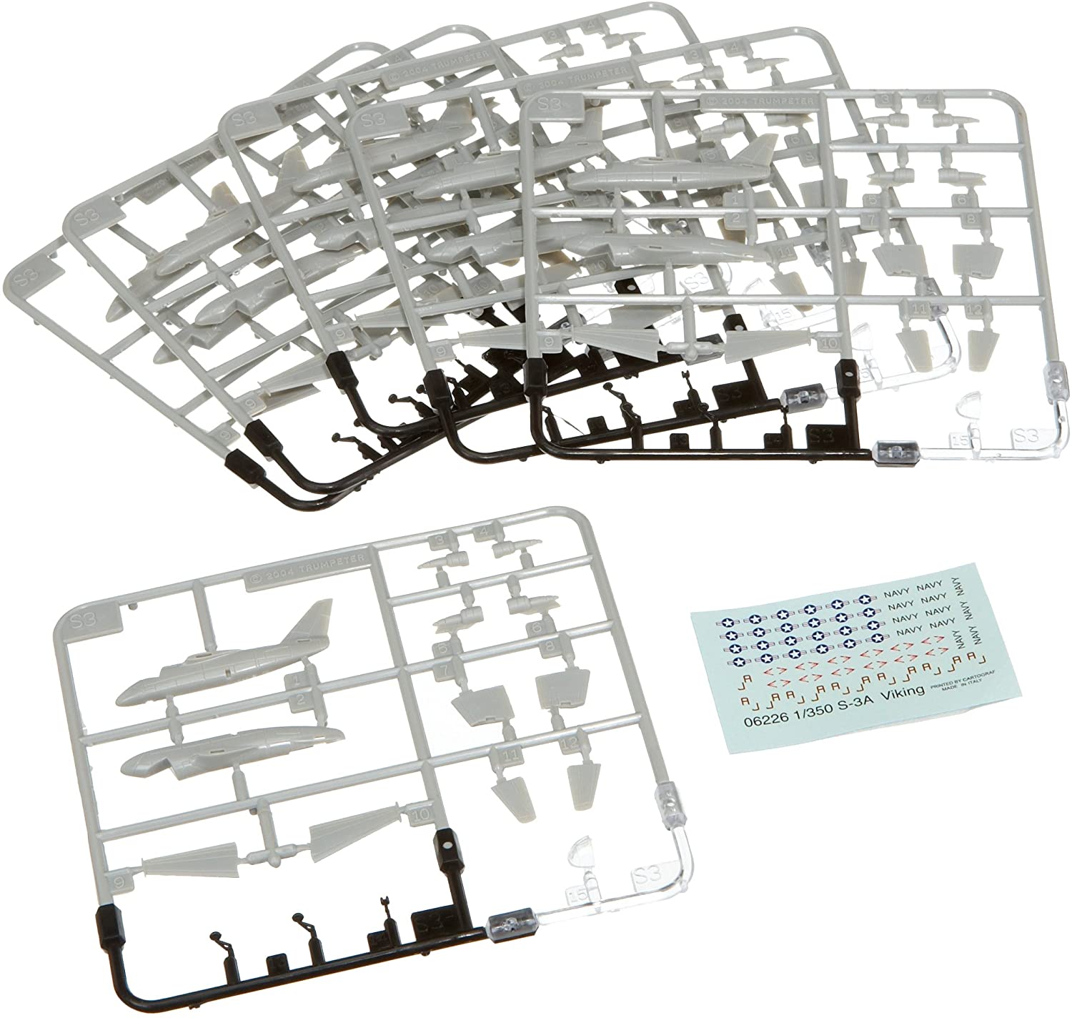 Trumpeter 1:350 - LockheedS-3B Viking (6 pcs), Various