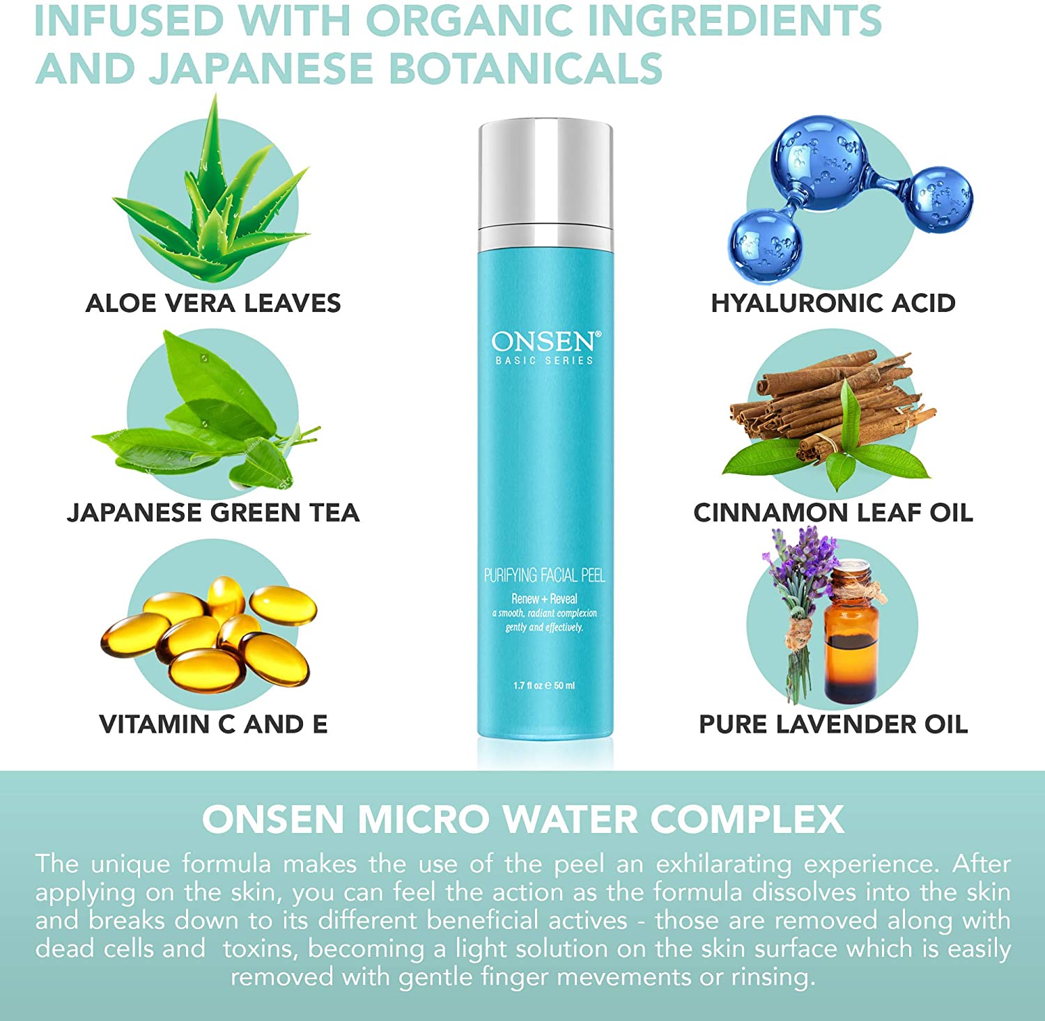 Onsen Secret Exfoliating Peeling Gel, Daily Gentle Face Exfoliator, Dark Spot Remover - Image 4