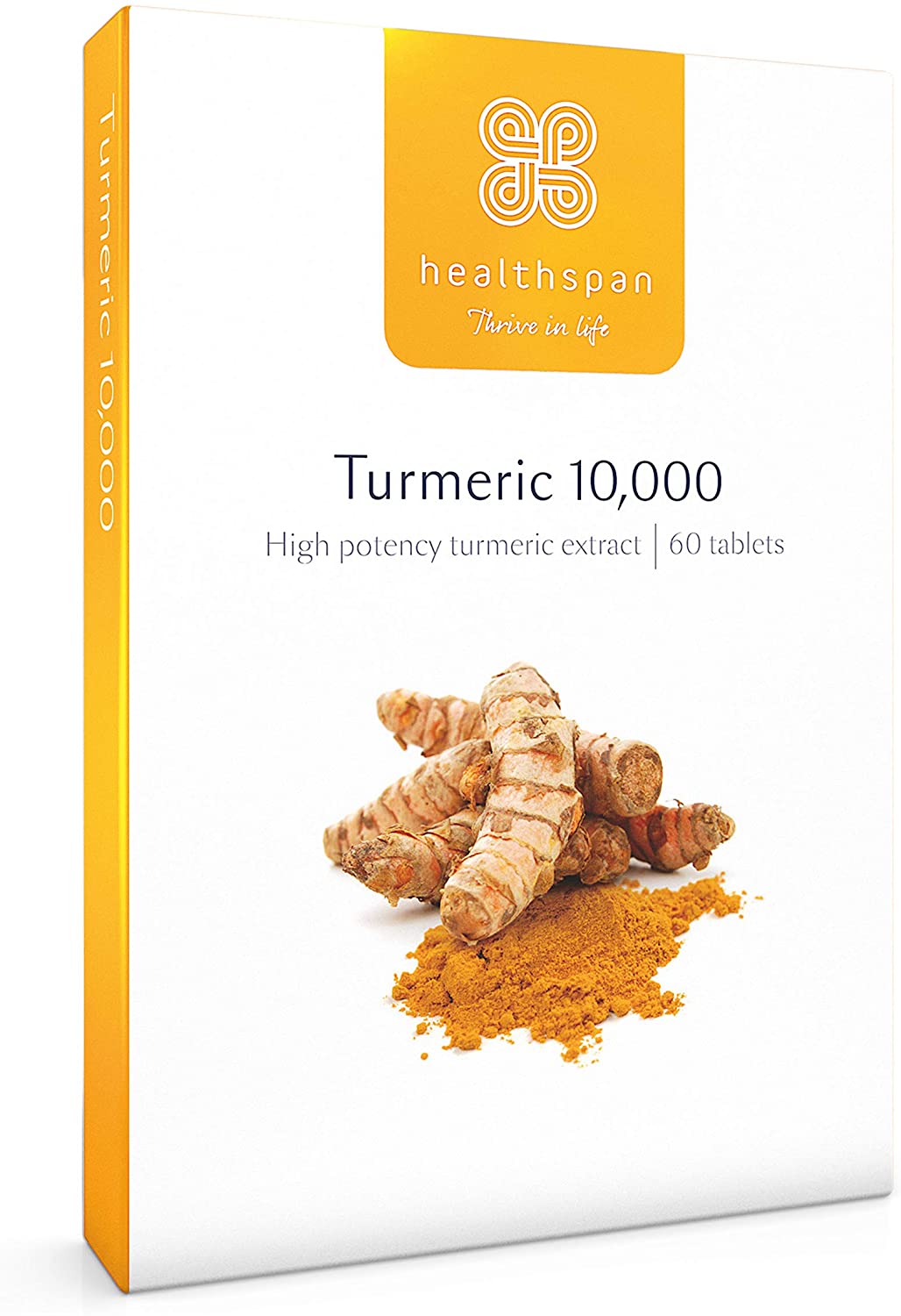 Healthspan Ayurvedic Turmeric, 60 count (Pack of 1)