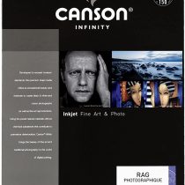 Canson Infinity Rag Photographique 310gsm,white matte inkjet paper, A3, box of 25 sheets