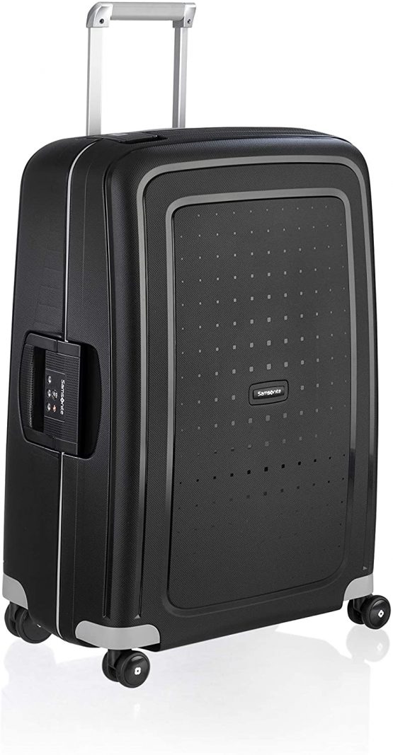Samsonite S'Cure - Spinner M Suitcase, 69 cm, 79 Litre, Black