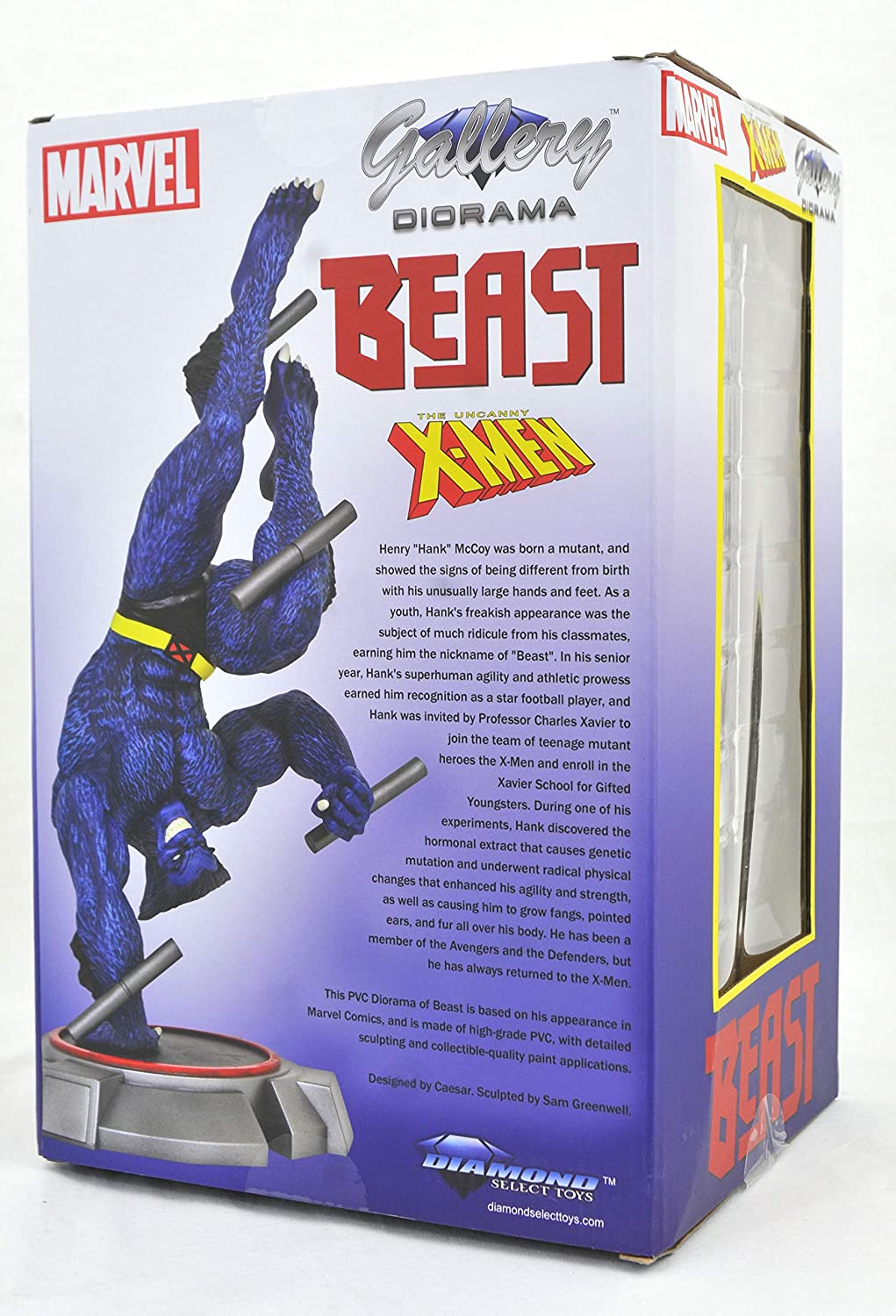 DIAMOND SELECT TOYS Statue Beast Dodging Projectiles 25Cm, Multicolor, 25.40 cm - Image 3