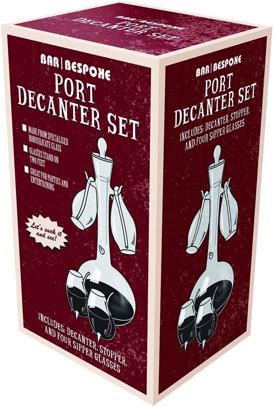 Vinology Port Decanter and Sipper Set 5 PCE