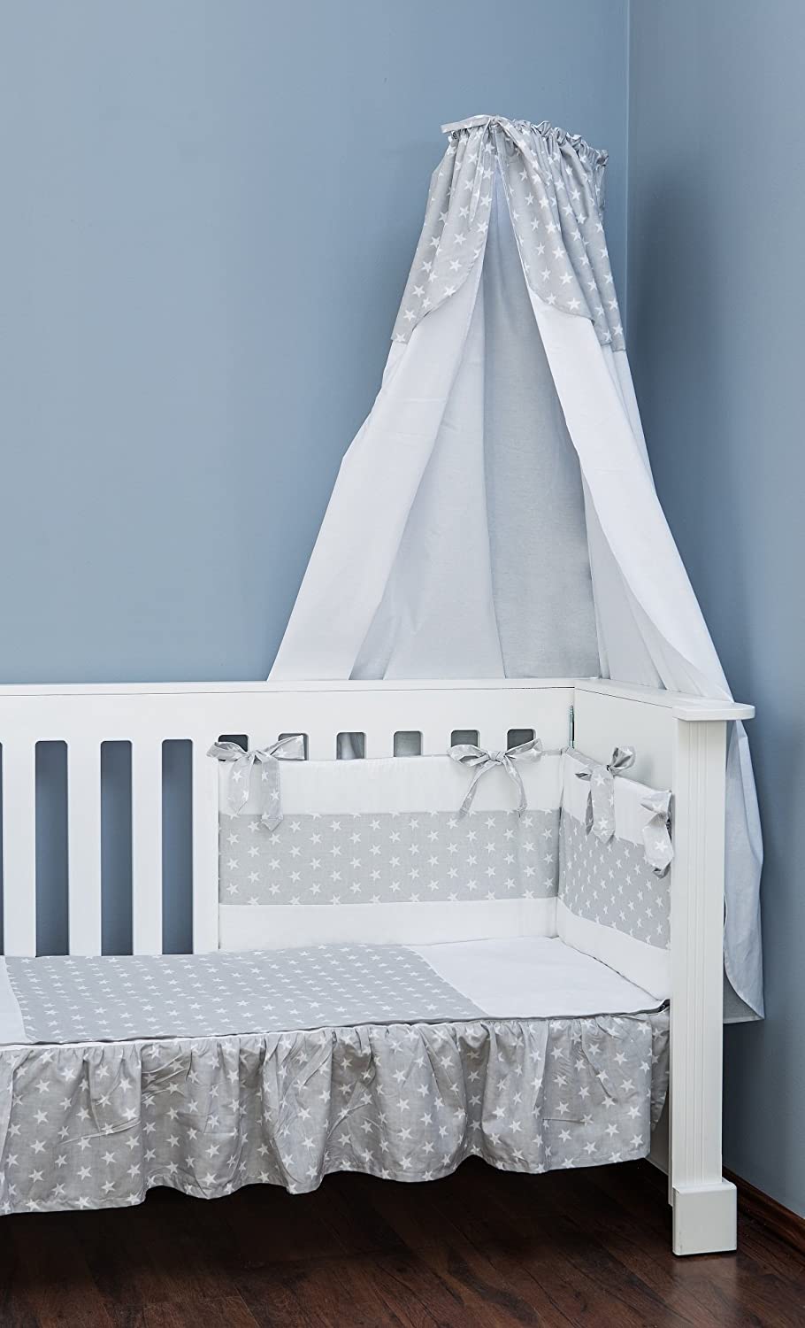 Vizaro, Baby duvet cover, pillowcase for LEDICANT 70 x 140 cm, 100% cotton, dim. 100 x 135 cm, 30 x 60 cm made in the EU - Image 4