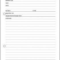 Sigel Expres 30235 Telephone Memo Pad Dutch Language A5 Set of 5