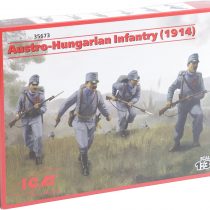 ICM ICM35673 1:35-Austro-Hungarian Infantry (1914) 4 Figs