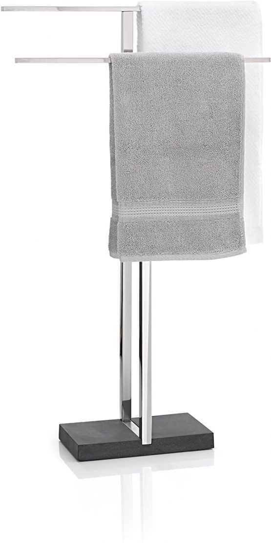 Blomus Menoto 68664 Standing Towel Rail, polished
