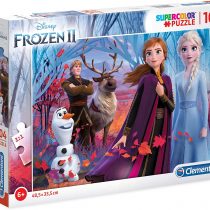 Clementoni - 27274 - Supercolor Puzzle - Disney Frozen 2 - 104 pieces - Made in Italy - jigsaw puzzle children age 6+