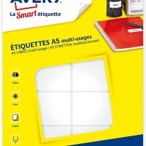Avery Multi-Purpose Labels (10 per Sheet 160) – 38,5x65 mm Sheet A5 (ete010)
