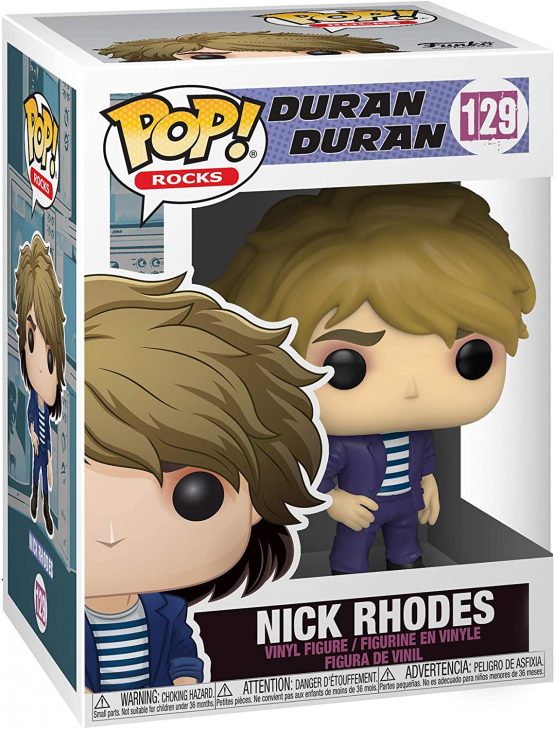 Funko 41232 POP Rocks Duran-Nick Rhodes Collectible Toy, Multicolour - Image 2