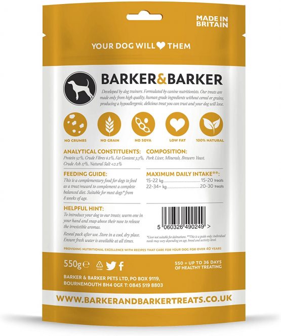 Barker and Barker 550 Large Liver Treats - Image 2