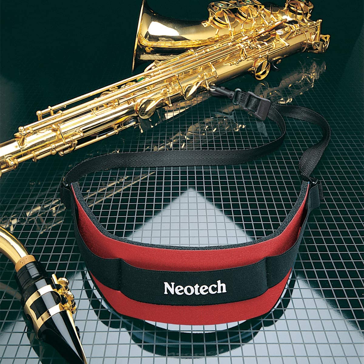 NEOTECH 1902162 Sax Strap Soft, Red, Regular - Image 3