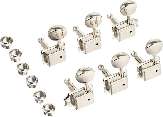Fender American Vintage Stratocaster/Telecaster Tuning Machines - Left-Handed - Nickel