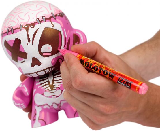 Molotow ONE4ALL Refill Acrylic Colour 027 Petrol 180 ml Refill Ink for Permanent Marker - Image 4