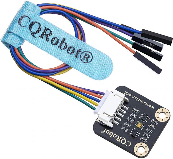 CQRobot Ocean: TSL25911FN Ambient Light Sensor Compatible with Raspberry Pi, Arduino, STM32. 0 to 88000Lux Detection Range, 600M: 1 Wide, for Industry, Mobile Phone, Computer, Lighting, GPS, etc.