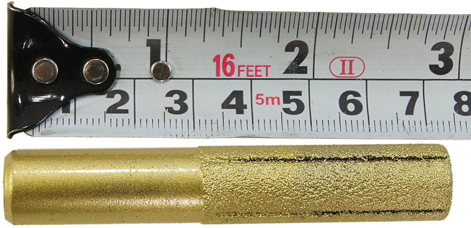 KATSU Electroplated Diamond Stone Marble Grinding Edge Router Bit 1/2" Shank Woodworking Trimming Carving Milling Cutter Tool for Marble/Granite/Quartz - Image 3