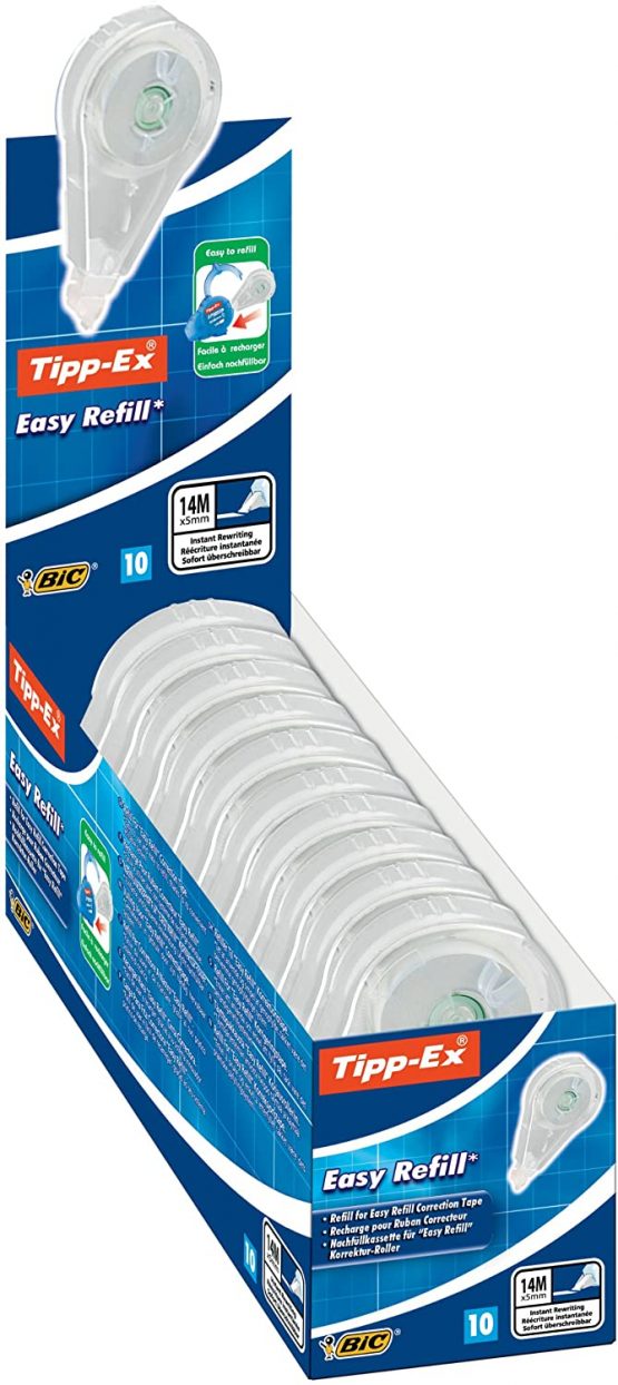 BIC Refill Cartridge Tipp-Ex Ecolutions Easy Refill, 5 mm x 14 m - Image 3