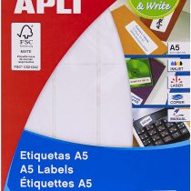 APLI 581875 – Self-Adhesive Labels Multi-Purpose (A5), White