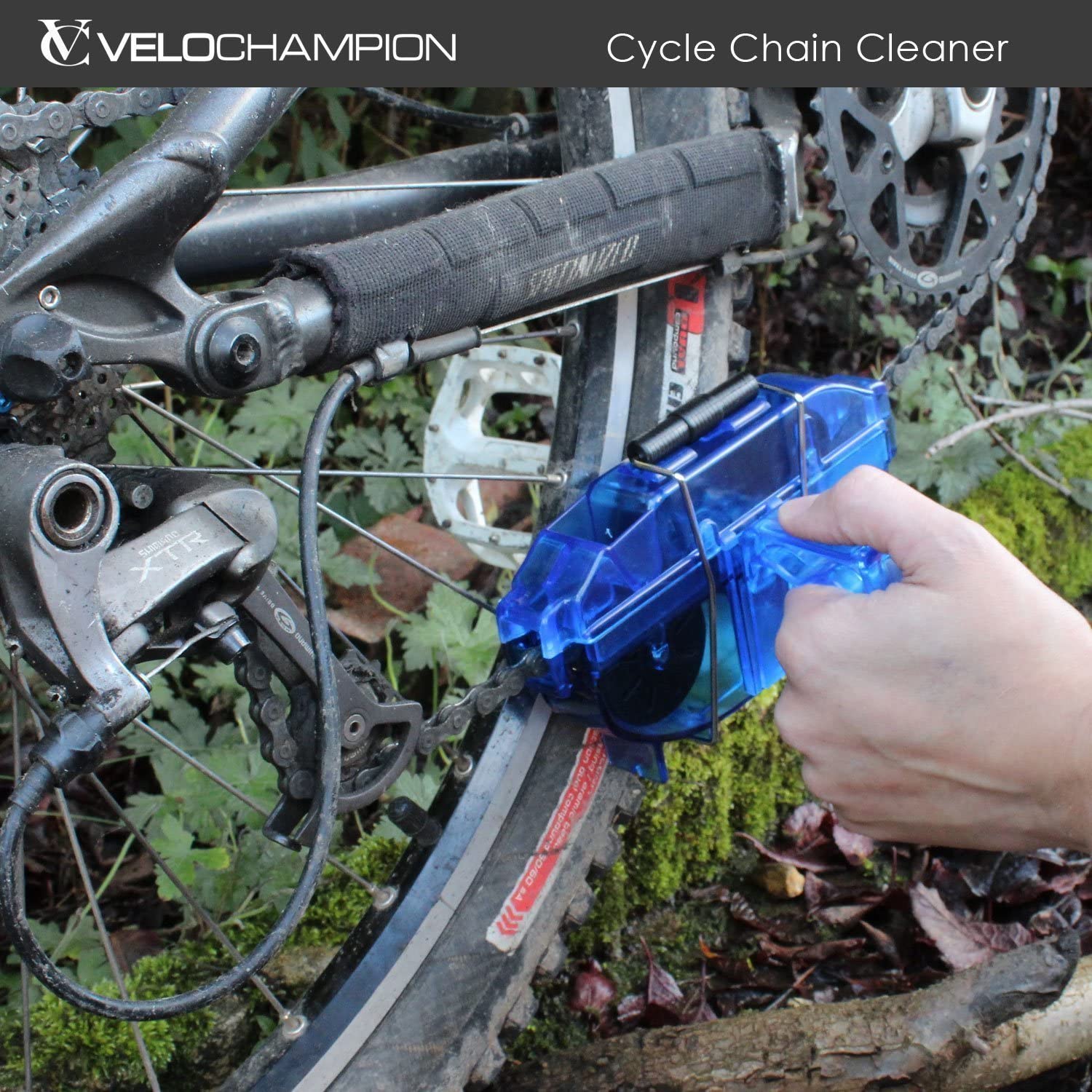 VeloChampion Bike Chain Cleaning Tool, Efficient Chain Cleaner, Ideal Tool for Optimum Chain Maintenance - Image 4