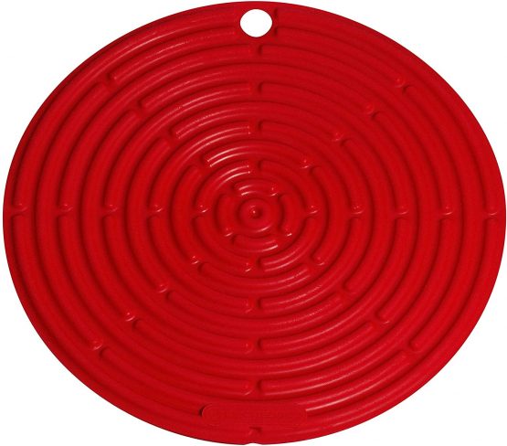 Le Creuset Silicone Cool Tool, Surface Protector, Pot Holder, Jar Opener, 20.5 cm, Cerise