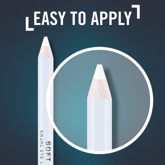 Rimmel London Soft Khol Eye Pencil, Pure White - 1.2 g - Image 4