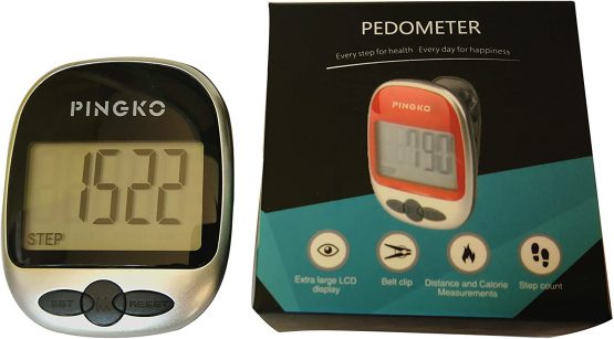 PINGKO Walking Pedometer Accurately Track Steps Portable Sport Pedometer Step/distance/calories/Counter Fitness Tracker, Calorie Counter - Image 4
